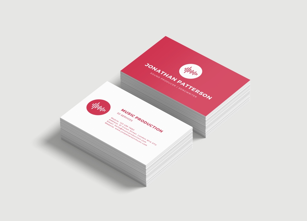 Business Card Soft Touch